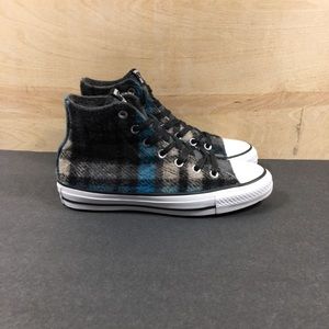 Converse All Star Chuck Taylor Woolrich Hightop Shoes Womens 7